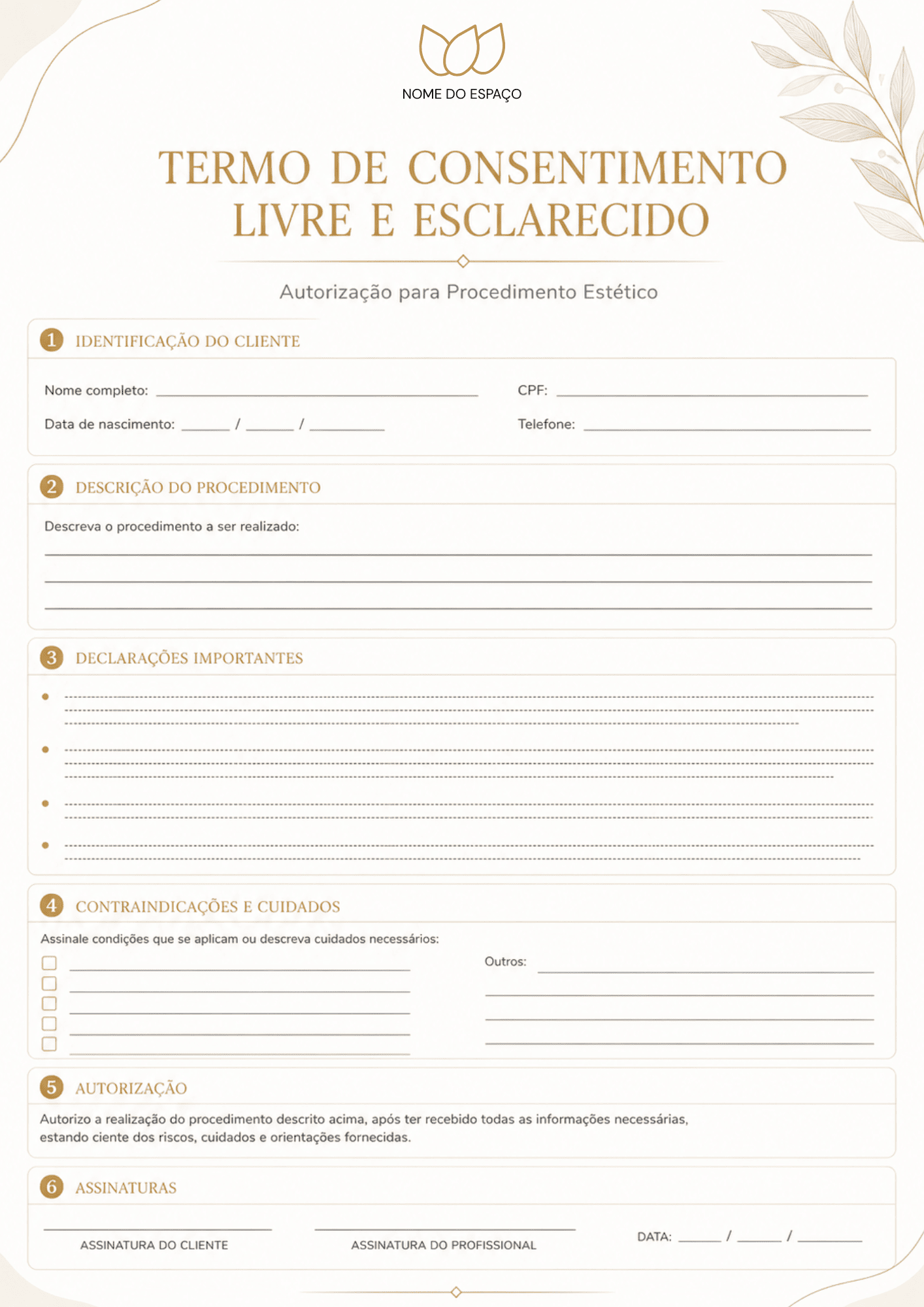 Termo de Consentimento
